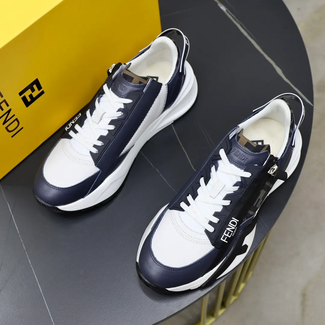 Men's men's shoes 290🔥Brand: FENDI Size: 38-44 (45, 46 customized) Grade: Original quality High version Material: Imported cowhide ➕ High-quality and comfortable lining Original lightweight non-slip outsole Style category: Travel Fashion casual shoes Versatile trend
